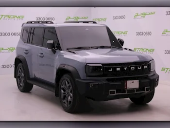 Jetour  T2  2025  Automatic  8,000 Km  4 Cylinder  Four Wheel Drive (4WD)  SUV  Sky Blue  With Warranty