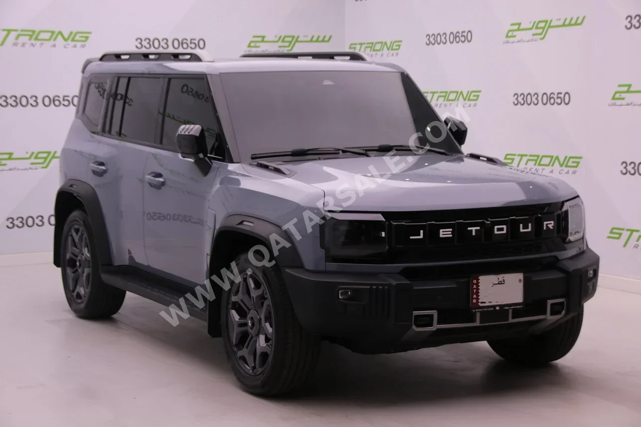 Jetour  T2  2025  Automatic  8,000 Km  4 Cylinder  Four Wheel Drive (4WD)  SUV  Sky Blue  With Warranty