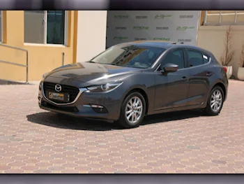 Mazda  Mazda 3  2019  Automatic  34,000 Km  4 Cylinder  Front Wheel Drive (FWD)  Hatchback  Gray