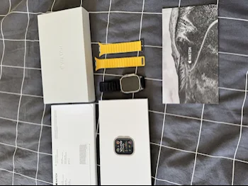 Smart Watches - Apple  Ultra  - iOS Compatible  - Silver  - Water Resistance