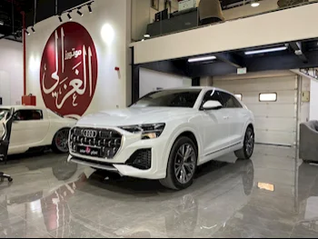 Audi  Q8  2024  Automatic  4,000 Km  6 Cylinder  Four Wheel Drive (4WD)  SUV  White  With Warranty