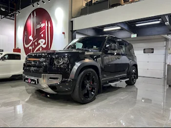 Land Rover  Defender  110 X  2021  Automatic  75,000 Km  6 Cylinder  Four Wheel Drive (4WD)  SUV  Black  With Warranty