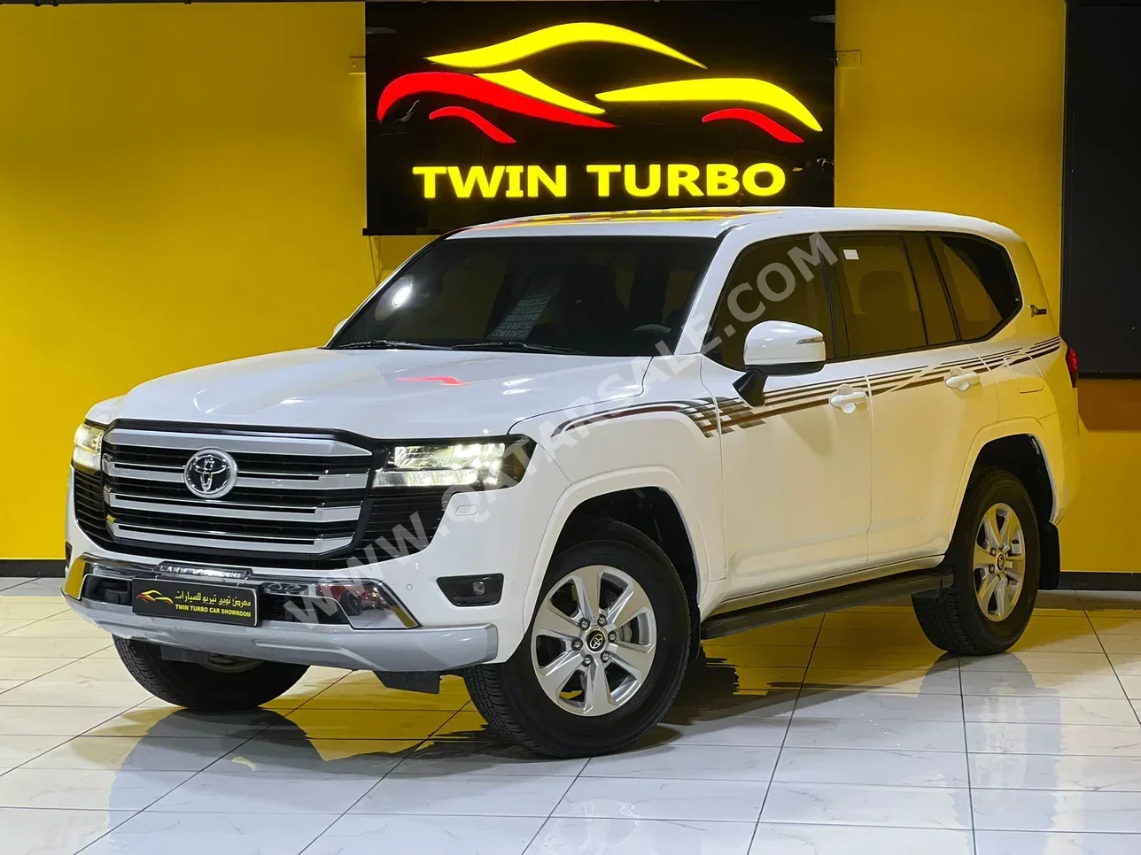Toyota  Land Cruiser  GXR Twin Turbo  2022  Automatic  158,000 Km  6 Cylinder  Four Wheel Drive (4WD)  SUV  White