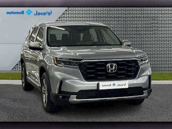 Honda  Pilot  EX  2024  Automatic  8,195 Km  4 Cylinder  Front Wheel Drive (FWD)  SUV  Silver  With Warranty