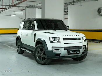 Land Rover  Defender  110 HSE  2021  Automatic  71,075 Km  6 Cylinder  Four Wheel Drive (4WD)  SUV  White  With Warranty