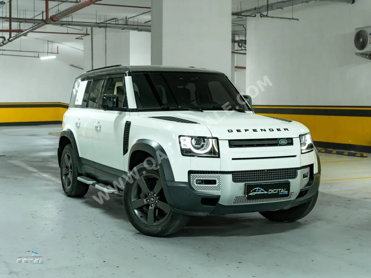 Land Rover  Defender  110 HSE  2021  Automatic  71,075 Km  6 Cylinder  Four Wheel Drive (4WD)  SUV  White  With Warranty