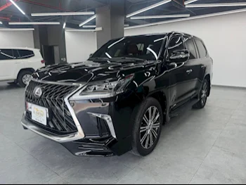 Lexus  LX  570 S  2018  Automatic  99,000 Km  8 Cylinder  Four Wheel Drive (4WD)  SUV  Black