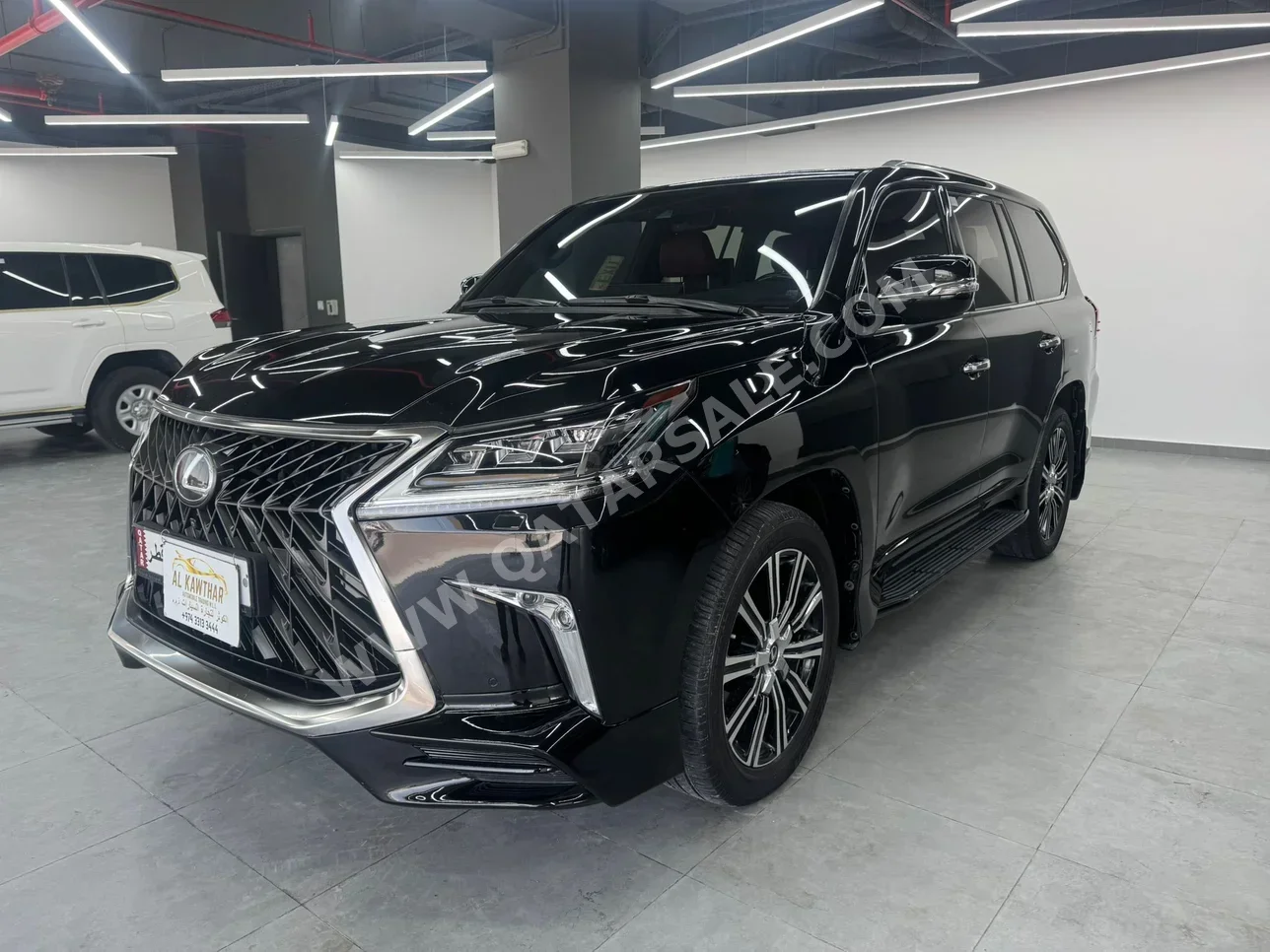 Lexus  LX  570 S  2018  Automatic  99,000 Km  8 Cylinder  Four Wheel Drive (4WD)  SUV  Black