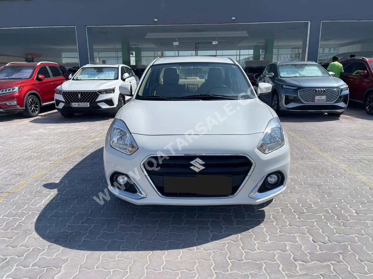 Suzuki  Dzire  2023  Automatic  101,000 Km  4 Cylinder  Front Wheel Drive (FWD)  Sedan  White
