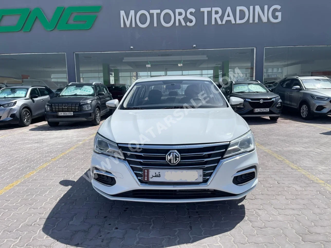 MG  5  2021  Automatic  35,000 Km  4 Cylinder  Front Wheel Drive (FWD)  Sedan  White  With Warranty
