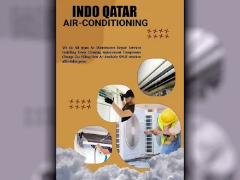 صيانة وتنظيف المكيفات