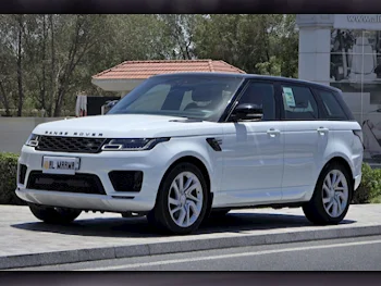 Land Rover  Range Rover  Sport  2020  Automatic  77,000 Km  6 Cylinder  Four Wheel Drive (4WD)  SUV  White