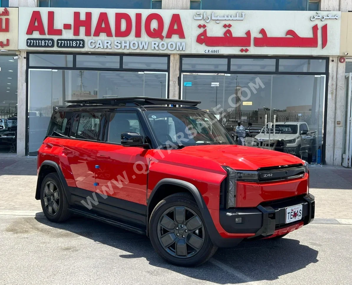 شيري  اي كار  اي كيو 3  2025  اوتوماتيك  0 كم  0 سلندر  دفع كلي مستمر  اس يو في  أحمر  تحت الضمان
