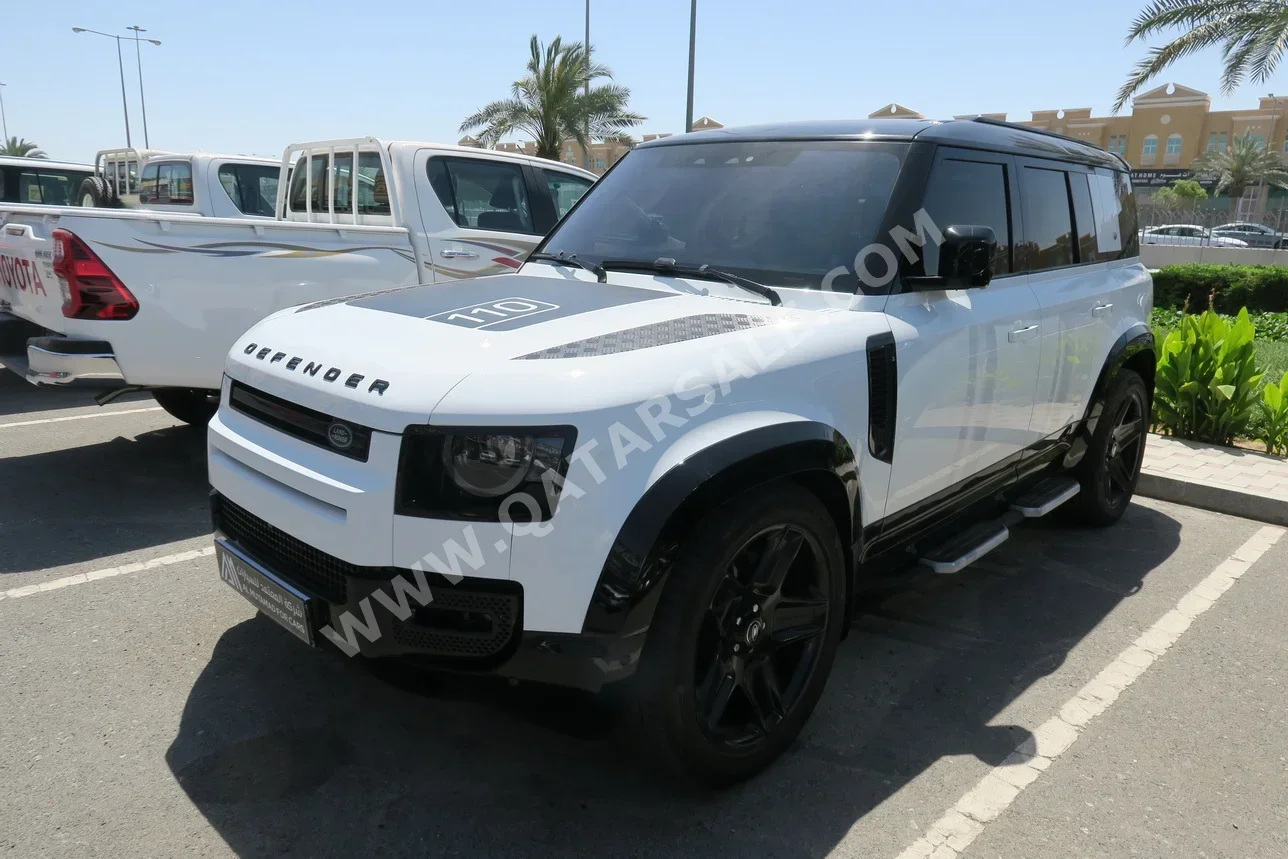 Land Rover  Defender  110  2020  Automatic  110,000 Km  6 Cylinder  Four Wheel Drive (4WD)  SUV  White