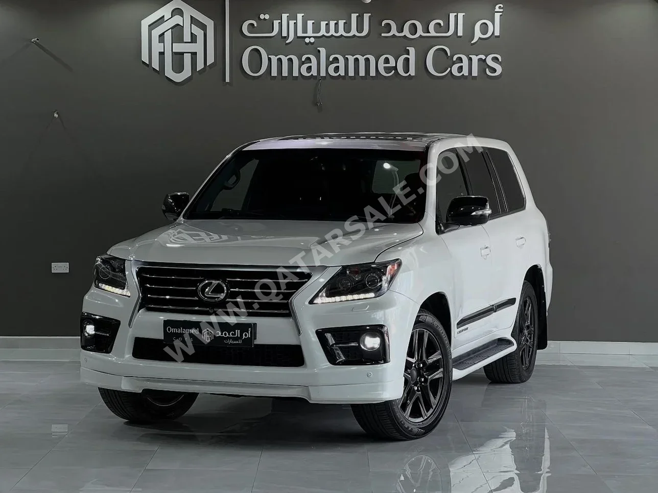 Lexus  LX  570  2014  Automatic  201,000 Km  8 Cylinder  Four Wheel Drive (4WD)  SUV  White