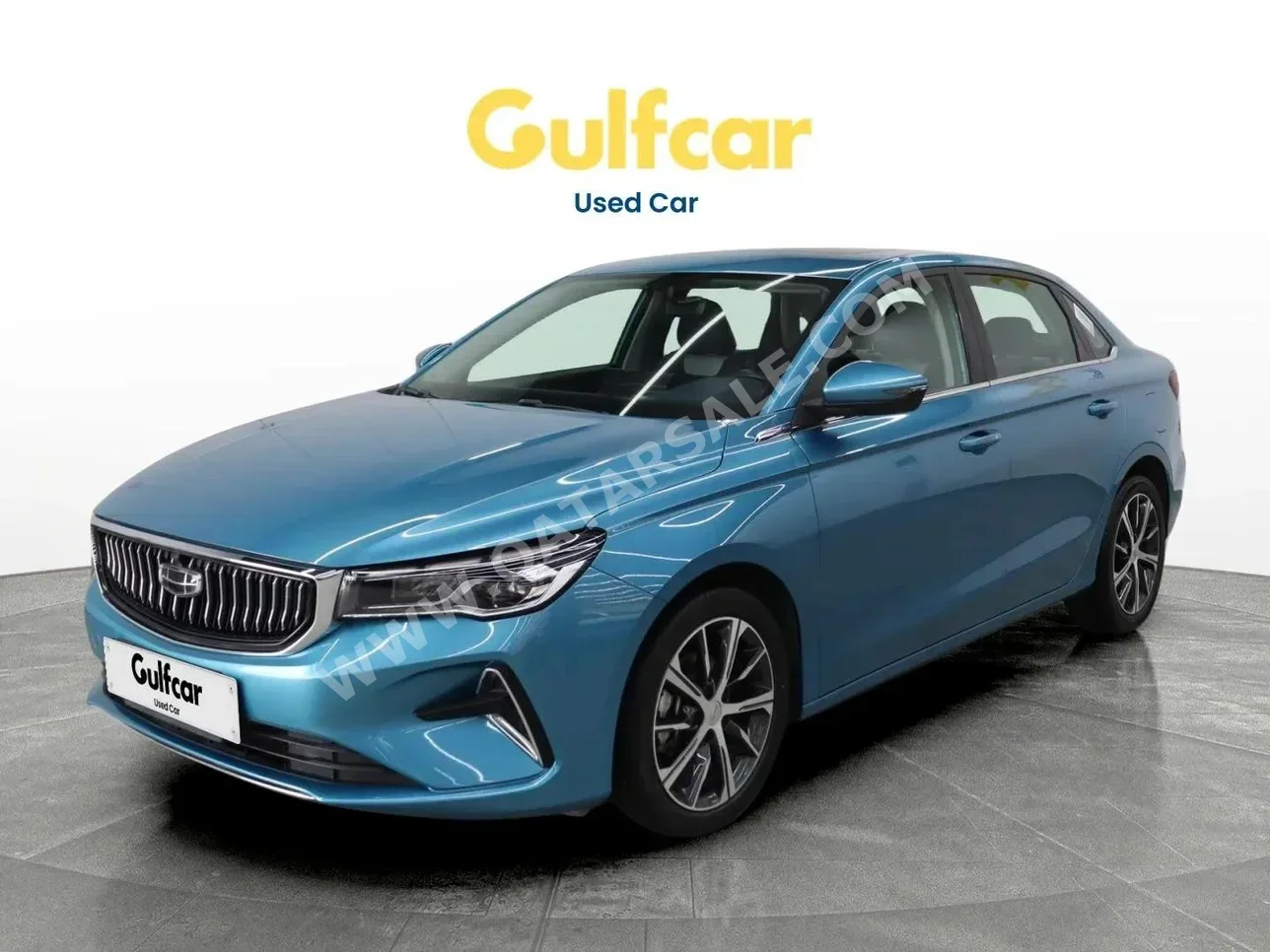 Geely  Emgrand  2024  Automatic  33,913 Km  4 Cylinder  Front Wheel Drive (FWD)  Sedan  Blue  With Warranty