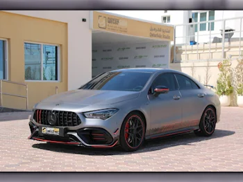 Mercedes-Benz  CLA  45 S AMG  2024  Automatic  2,200 Km  4 Cylinder  Rear Wheel Drive (RWD)  Coupe / Sport  Gray Matte  With Warranty
