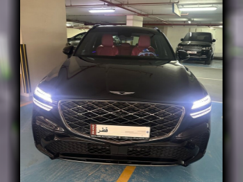 Genesis  GV 70  2025  Automatic  2,200 Km  4 Cylinder  All Wheel Drive (AWD)  SUV  Black  With Warranty