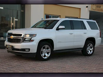 Chevrolet  Tahoe  LT  2018  Automatic  162,000 Km  8 Cylinder  Four Wheel Drive (4WD)  SUV  Pearl