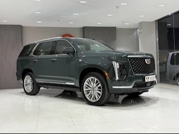 Cadillac  Escalade  600  2025  Automatic  0 Km  8 Cylinder  Front Wheel Drive (FWD)  SUV  Olive Green  With Warranty