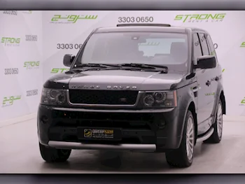 Land Rover  Range Rover  Sport HSE  2013  Automatic  104,000 Km  8 Cylinder  Four Wheel Drive (4WD)  SUV  Black