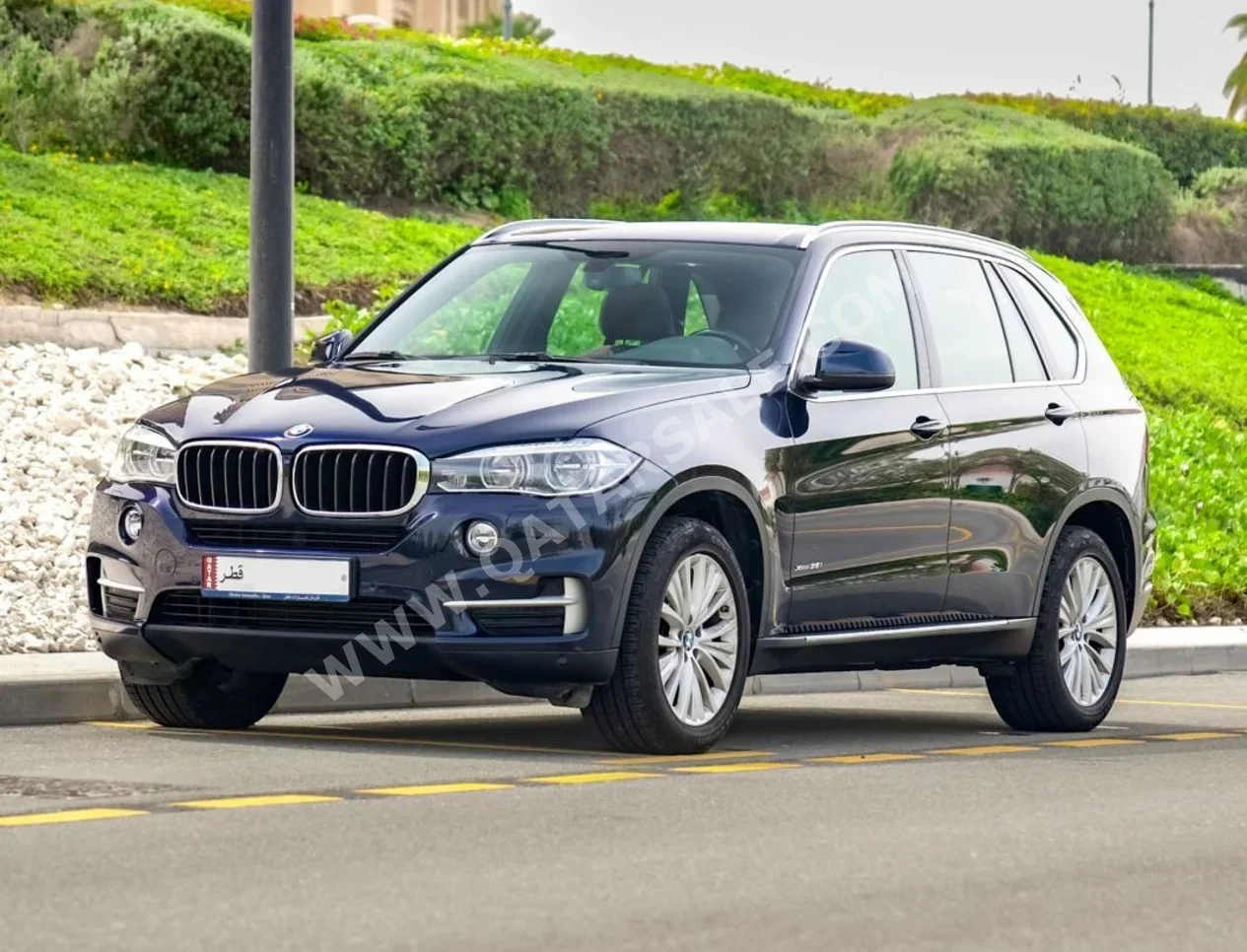 BMW  X-Series  X5  2018  Automatic  98,000 Km  6 Cylinder  Four Wheel Drive (4WD)  SUV  Dark Blue
