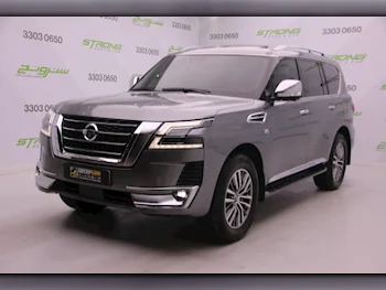 Nissan  Patrol  Platinum  2020  Automatic  135,000 Km  8 Cylinder  Four Wheel Drive (4WD)  SUV  Gray