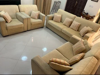 Sofas, Couches & Chairs Sofa Set  - Fabric  - Yellow