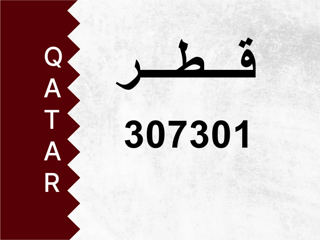 رقم خاص  307301  رقم مميز