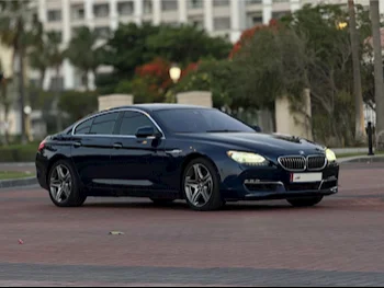 BMW  6-Series  640i Gran Coupe  2015  Automatic  99,000 Km  6 Cylinder  Rear Wheel Drive (RWD)  Sedan  Dark Blue
