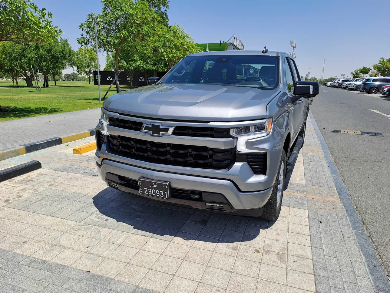 Chevrolet  Silverado  RST  2023  Automatic  25,000 Km  8 Cylinder  Four Wheel Drive (4WD)  Pick Up  Gray  With Warranty