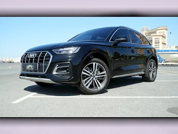 Audi  Q5  45 TFSI Quattro  2023  Automatic  20,000 Km  4 Cylinder  All Wheel Drive (AWD)  SUV  Black  With Warranty