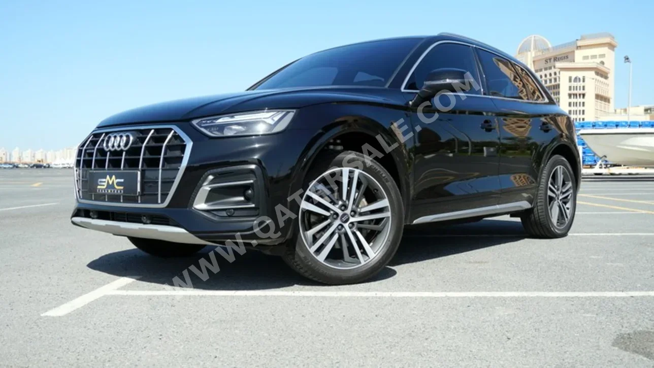 Audi  Q5  45 TFSI Quattro  2023  Automatic  20,000 Km  4 Cylinder  All Wheel Drive (AWD)  SUV  Black  With Warranty