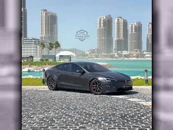 Tesla  Model S  Plaid  2025  Automatic  10,150 Km  0 Cylinder  All Wheel Drive (AWD)  Sedan  Gray  With Warranty