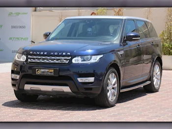 Land Rover  Range Rover  Sport HSE  2017  Automatic  144,000 Km  6 Cylinder  Four Wheel Drive (4WD)  SUV  Dark Blue  With Warranty