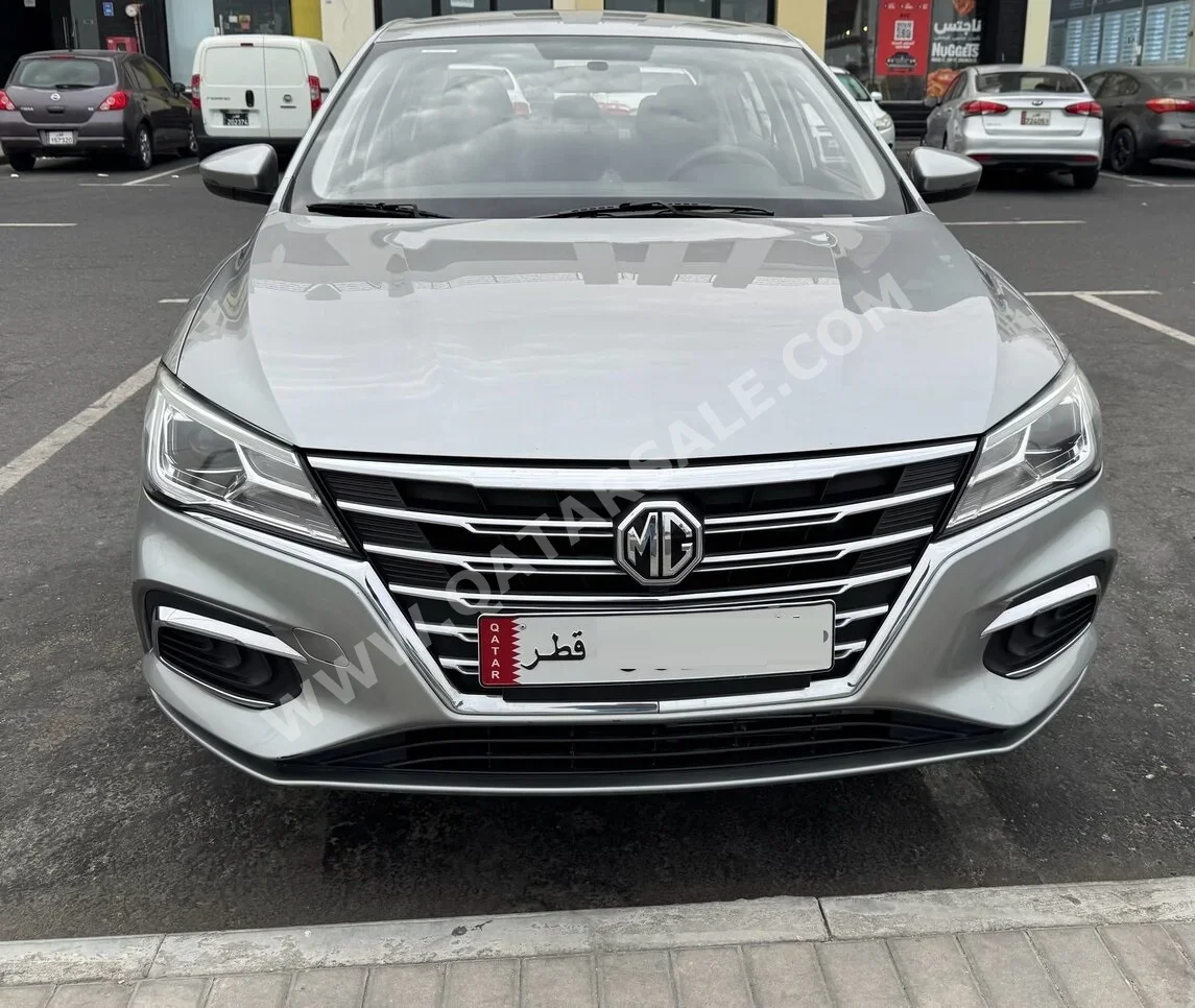 MG  5  2021  Automatic  88,500 Km  4 Cylinder  Front Wheel Drive (FWD)  Sedan  Gray  With Warranty