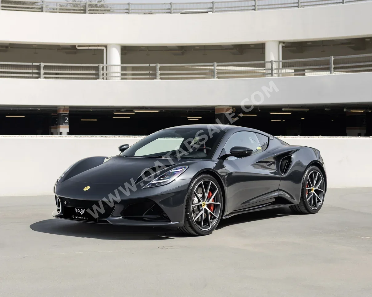 Lotus  Emira  1st Edition  2024  Automatic  0 Km  4 Cylinder  Rear Wheel Drive (RWD)  Coupe / Sport  Gray  With Warranty