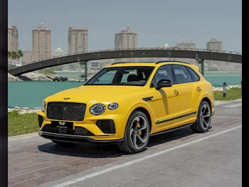 Bentley  Bentayga  S  2024  Automatic  5,000 Km  8 Cylinder  Four Wheel Drive (4WD)  SUV  Yellow  With Warranty