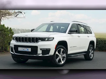 Jeep  Grand Cherokee  Limited  2025  Automatic  0 Km  6 Cylinder  Four Wheel Drive (4WD)  SUV  White  With Warranty