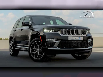 Jeep  Grand Cherokee  Summit  2025  Automatic  0 Km  6 Cylinder  Four Wheel Drive (4WD)  SUV  Black  With Warranty