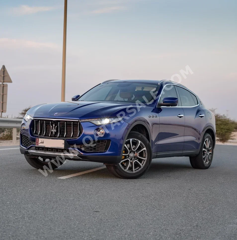 Maserati  Levante  S  2017  Automatic  70,000 Km  6 Cylinder  All Wheel Drive (AWD)  SUV  Blue