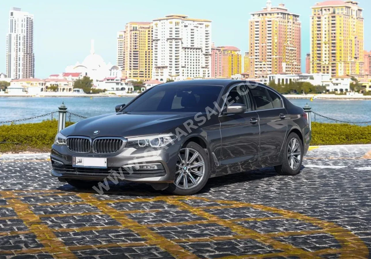 BMW  5-Series  530  2017  Automatic  70,000 Km  6 Cylinder  Rear Wheel Drive (RWD)  Sedan  Gray