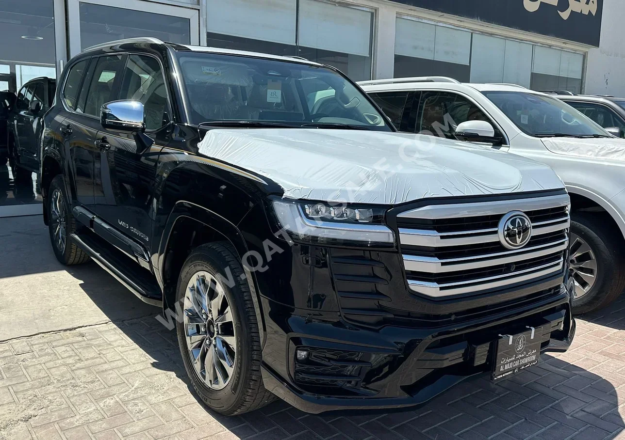 Toyota  Land Cruiser  VX  2025  Automatic  0 Km  6 Cylinder  Four Wheel Drive (4WD)  SUV  Black  With Warranty