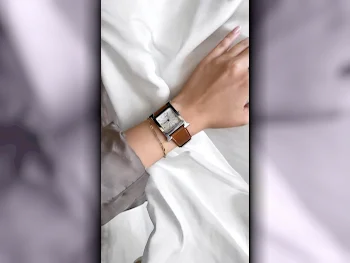 ساعات - هيرميس  - ساعات ميكانيكية  - أبيض  - ساعات نسائي