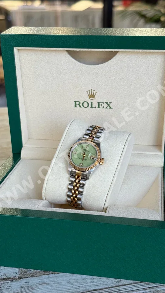 Watches - Rolex  - Analogue Watches  - Green  - Women Watches