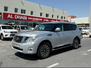 Nissan  Patrol  Platinum  2016  Automatic  213,000 Km  8 Cylinder  Four Wheel Drive (4WD)  SUV  Silver