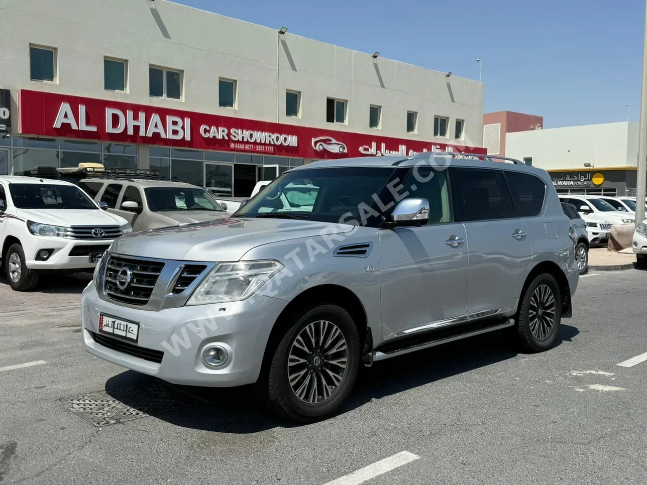 Nissan  Patrol  Platinum  2016  Automatic  213,000 Km  8 Cylinder  Four Wheel Drive (4WD)  SUV  Silver