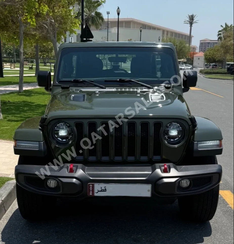Jeep  Wrangler  Rubicon  2021  Automatic  52,000 Km  6 Cylinder  Four Wheel Drive (4WD)  SUV  Dark Green