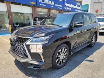 Lexus  LX  570 S  2019  Automatic  58,000 Km  8 Cylinder  Four Wheel Drive (4WD)  SUV  Black