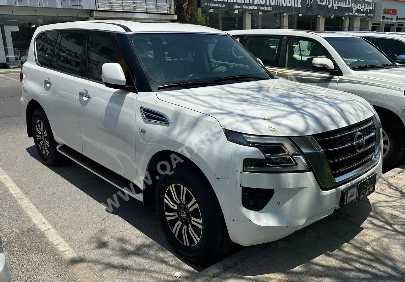 Nissan  Patrol  LE  2021  Automatic  75,000 Km  8 Cylinder  Four Wheel Drive (4WD)  SUV  White